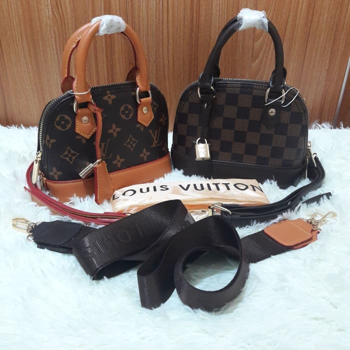 Terbaru tas wanita lv alma mini/tas wanita branded import/tas selempang wanita