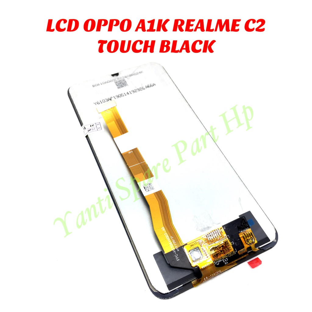 Lcd Touchscreen Oppo A1K Realme C2 Fullset New