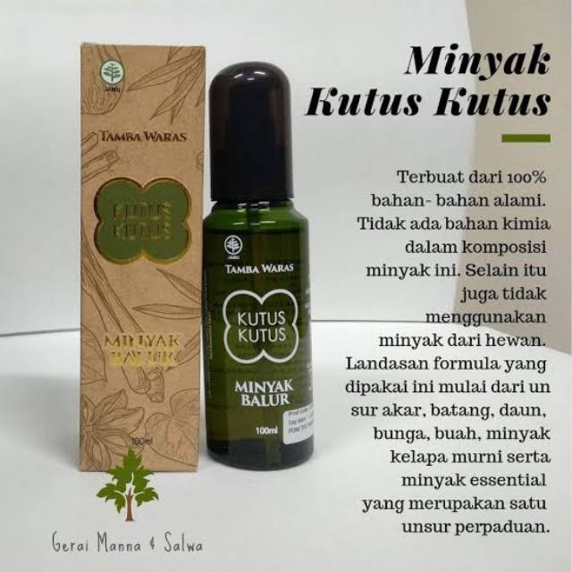 Minyak KutusKutus Penangkal Corona Covid19