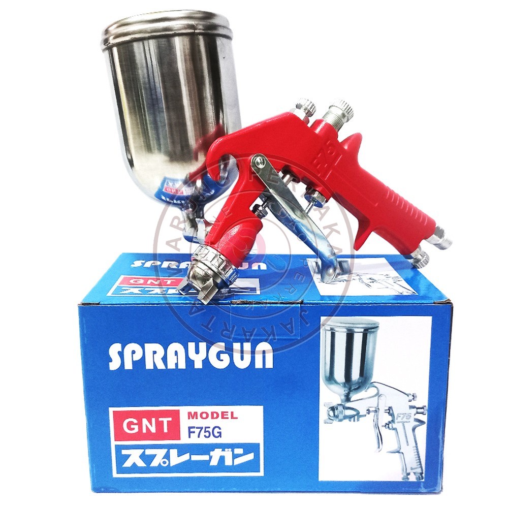 Jual GNT Spray Gun F75G Tabung Atas - Spray Gun 400cc - Alat Penyemprot ...