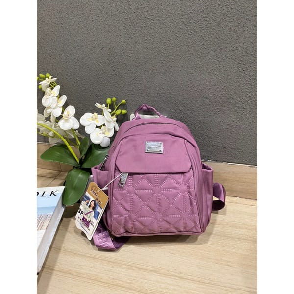 Tas Ransel Chibao 00460-22 Bahan Kanvas Terbaru Size 25x22x10 cm. Tas Wanita Tas Ransel Wanita Import Tas Chibao ORI TERBARU BISA BAYAR DITEMPAT.!!!!