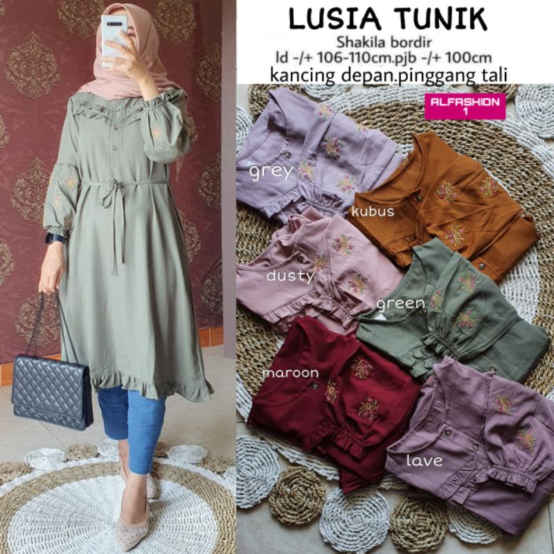 LUSIA TUNIK BY ALFASHION