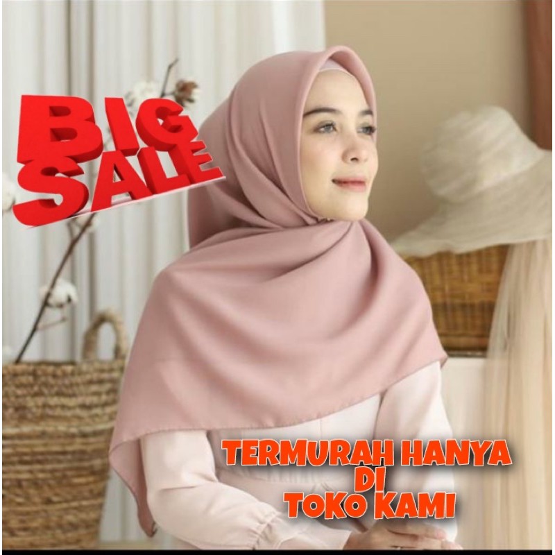 PROMO JILBAB BELLA  SQUARE  SEGI EMPAT KERUDUNG BELLA  