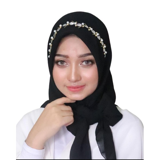 KERUDUNG SEGI EMPAT BELLA SQUARE PAYET/ JILBAB PAYET BELLA SQUARE BAHAN POLLYCOTTON/ HIJAB PAYET-4