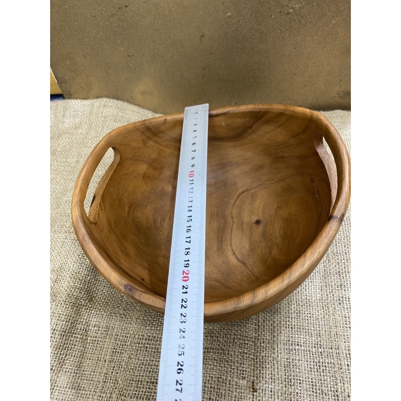 Wooden Salad Bowl / Mangkok Salad Kayu