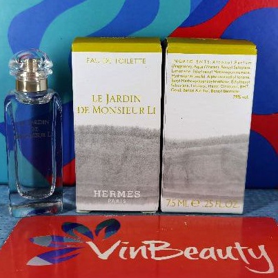 Miniatur Parfum OriginaL Le Jardin De Monsieur Li EDT 7.5 ml For Unisex