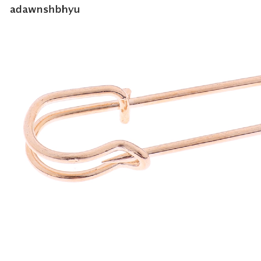 Adawnshbhyu 12pcs Besar Heavy Duty Stainless Steel Big Jumbo Peniti Selimut Crafting