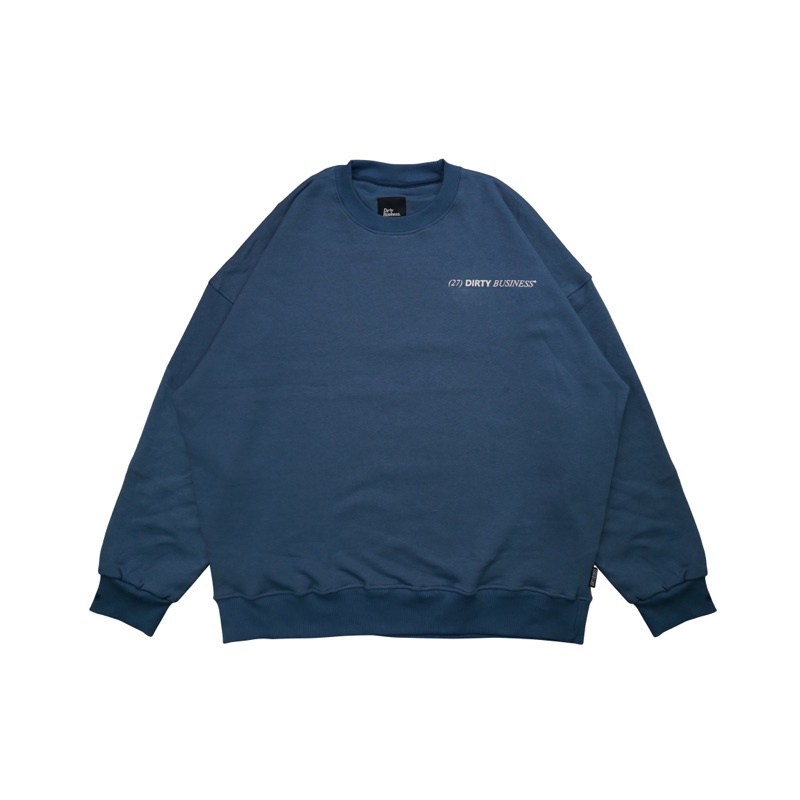 DIRTY BUSINESS CREWNECK OVERSIZE NOZEL