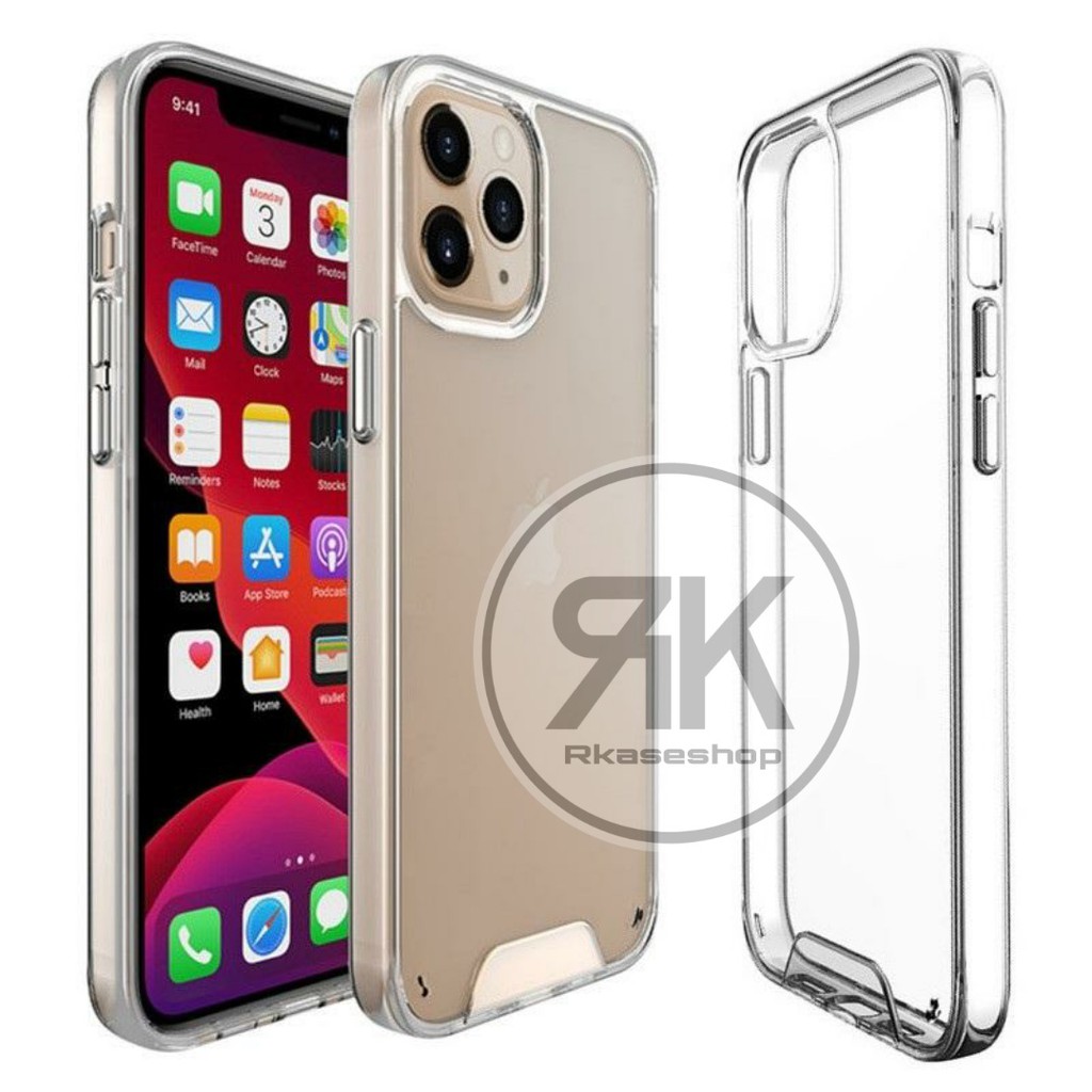 Military SPACE IPHONE 11 12 13 14 PRO MAX 14 Plus 12 13 Mini X XR XS MAX 7+ 8+ 7 8 CLEAR CASE CASING COVER