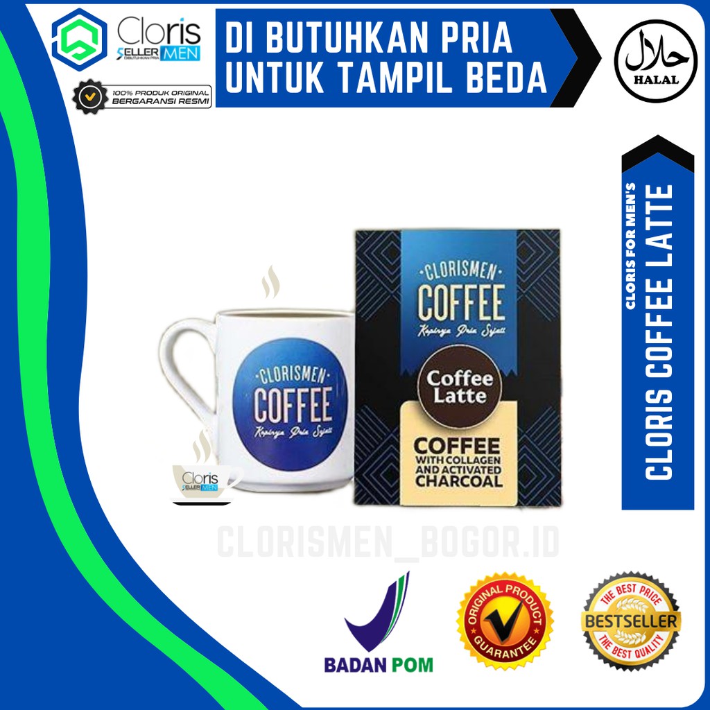 

Cloris Men Coffee (1 Box isi 5 Sachet)