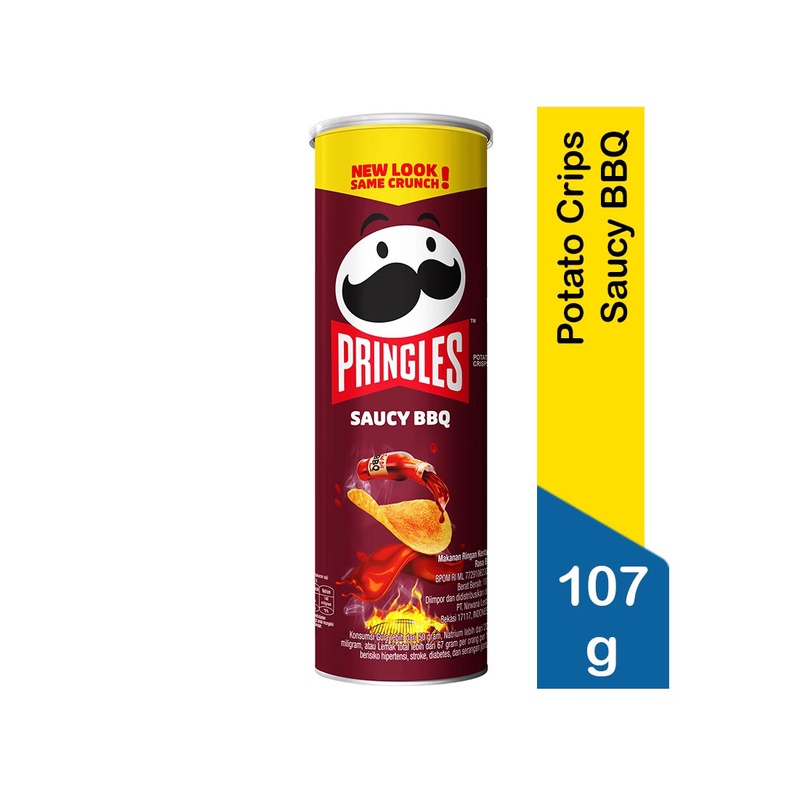 PRINGLES POTATO CHIPS / KERIPIK KENTANG 107 GRAM