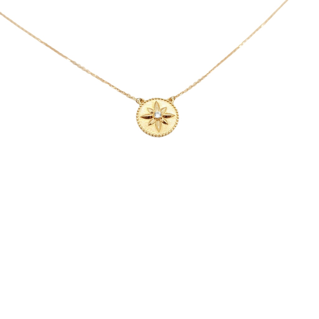 Kalung Rosegold Galaxy Polaris Collection SDW Gold 18K 755