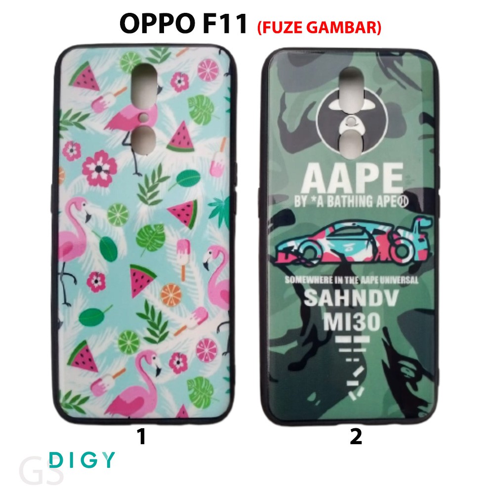 Hardcase Fuze Gambar Karakter Case OPPO F11 Premium Quality