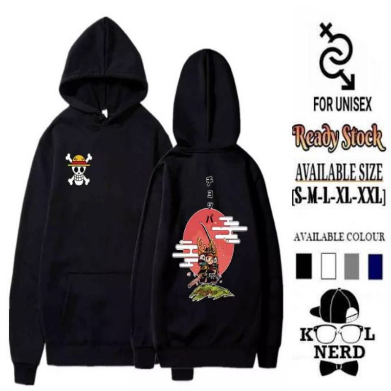 HOODIE KARTUN ANIME MANGA JEPANG OP KEREN FASHION HOODIE PRIA