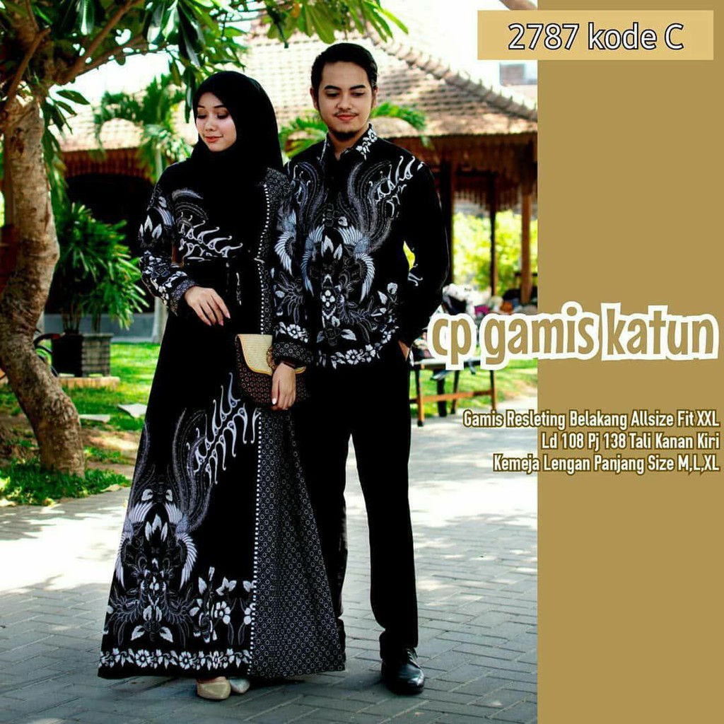 couple gamis katun