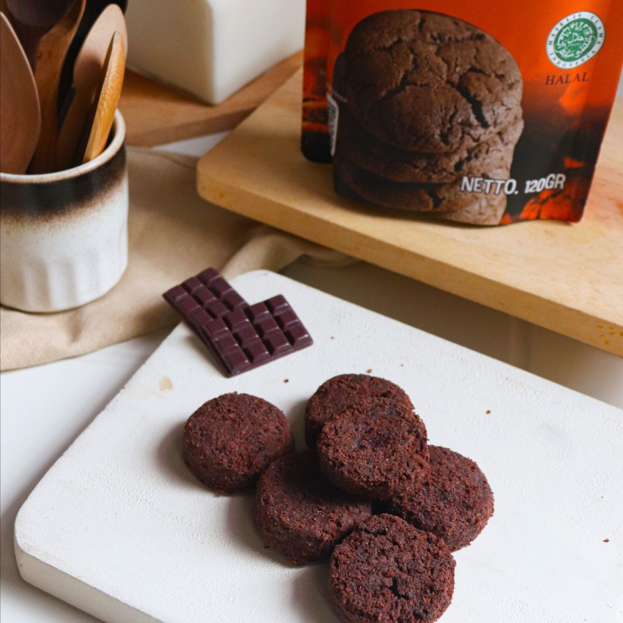 Organic Center Cookies Chocolate / Kukis Cokelat 120 gram