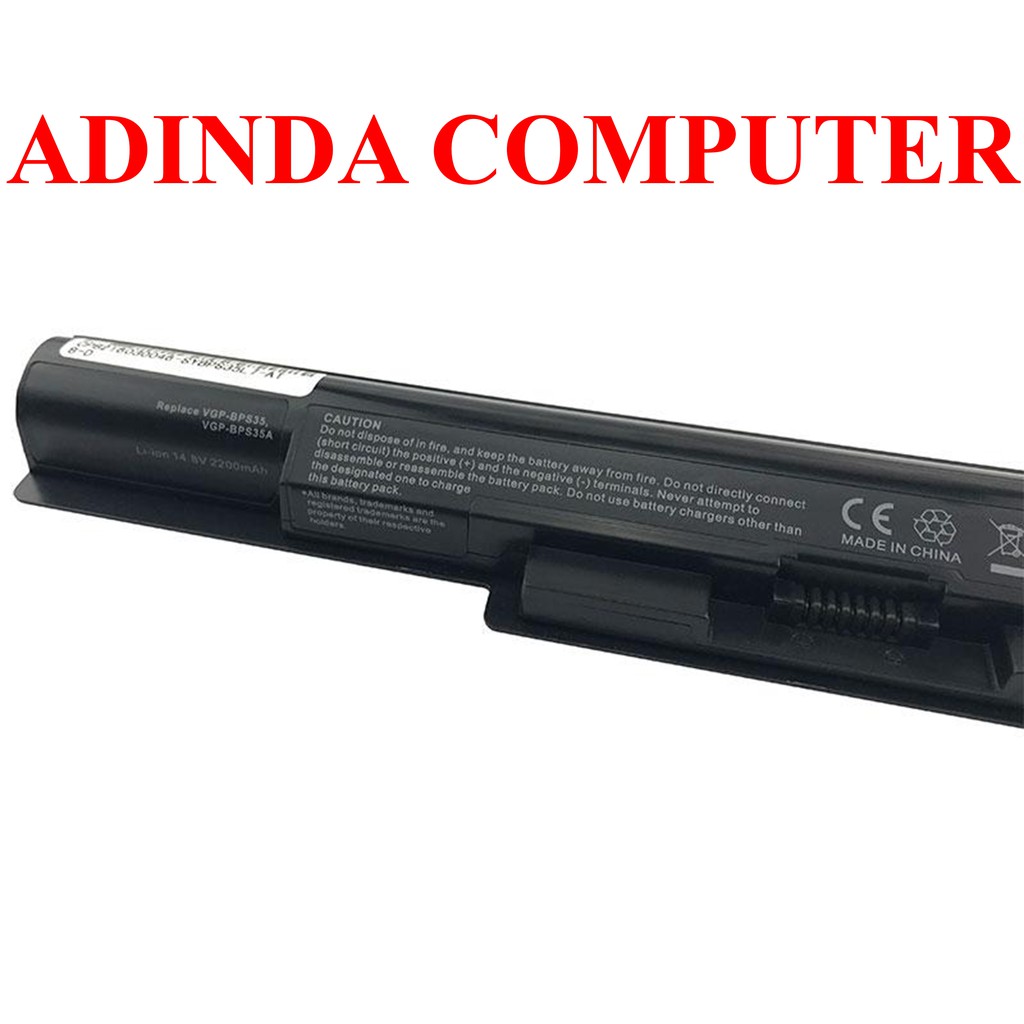 Baterai Sony Vaio BPS35 14E 15E SVF142 SVF14215SC SV SVF1421L1E SVF142C1WW SVF15216SC