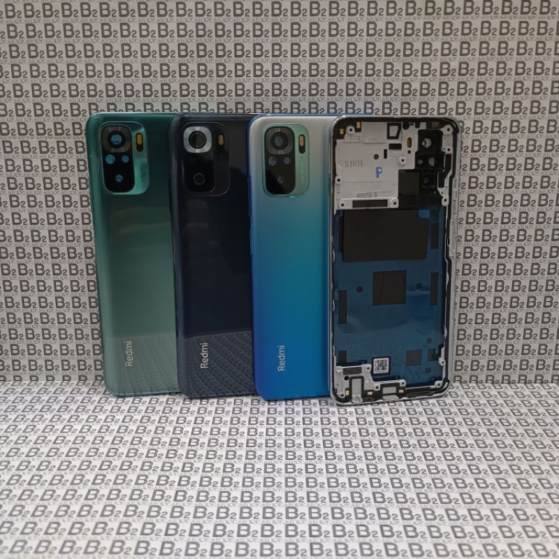 Kesing Casing Housing Fullset Bezzel Bazzel Backdoor Xiaomi Redmi Note 10S/Redmi Note 10 4G Original