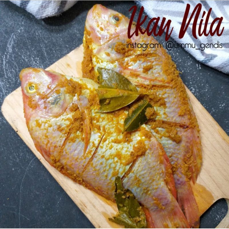 

Ikan Nila bumbu tinggal Goreng Frozen food
