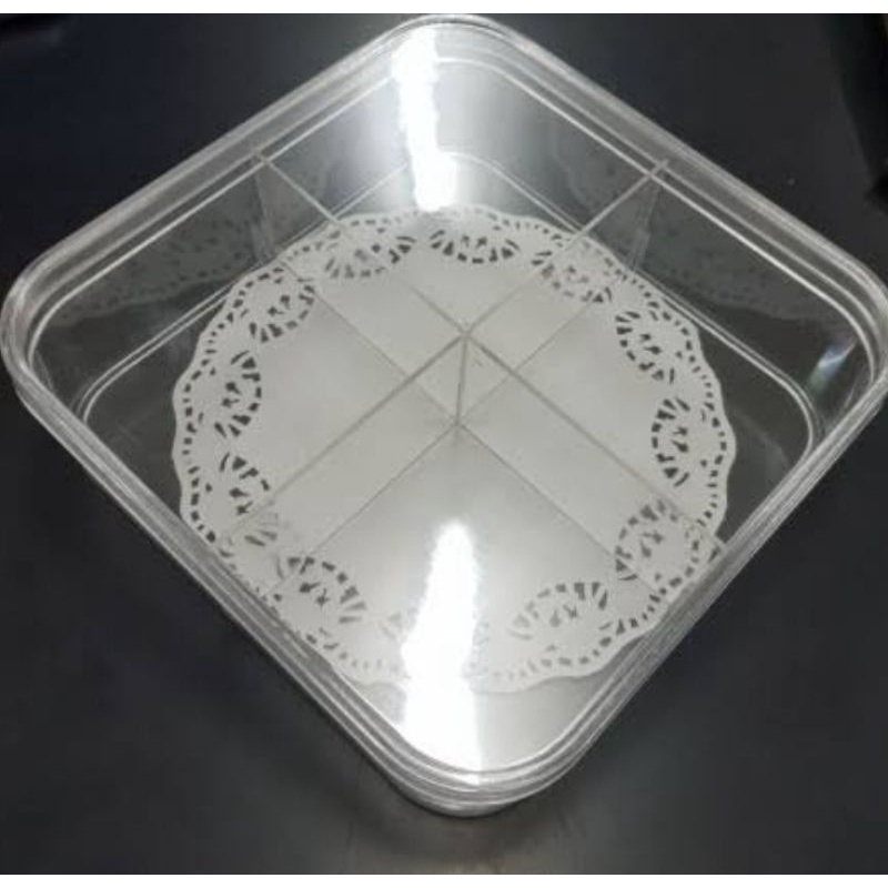 Toples Nuai 818 Sekat / Toples Sekat Persegi