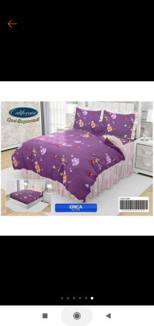 [ New Edition ] Sprei California Rumbai King 180x200 Edisi Januari 2021