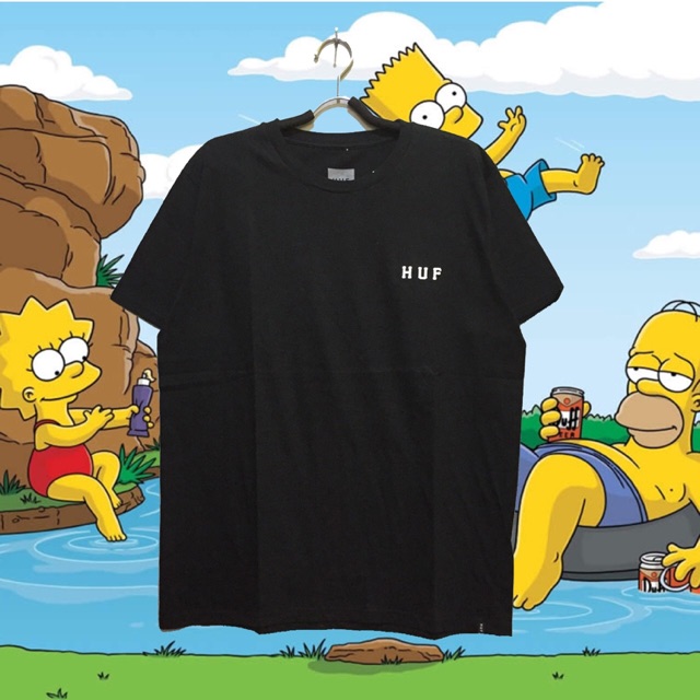 KAOS TSHIRT HUF ROSE HIGH PREMIUM ORIGINAL