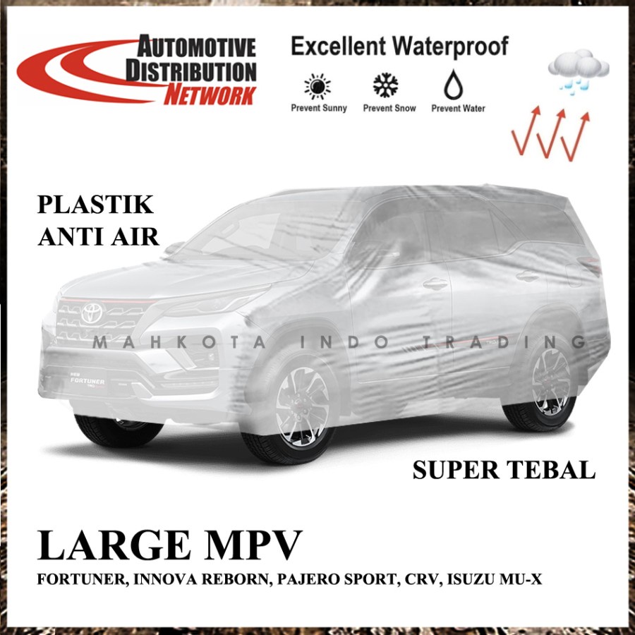 Body Cover Mobil Plastik INNOVA, FORTUNER, PAJERO SPORT, CRV, ALMAZ