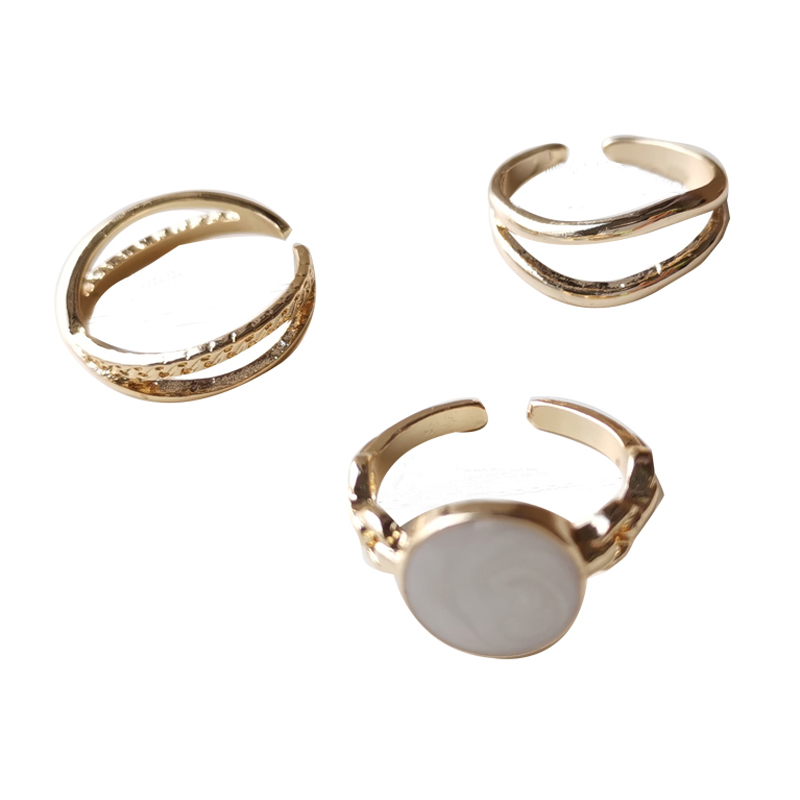 Three-piece Ring Accessories Fashion Temperament Personality