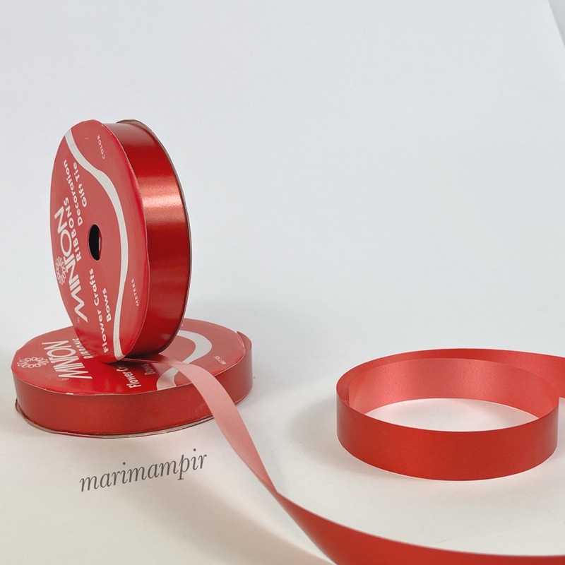 

PITA JEPANG / KADO 3/4 INCI 2 CM WARNA MERAH TUA #B101