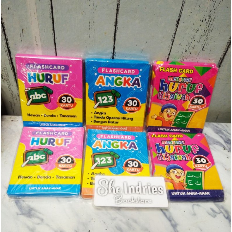 Jual Flash Card utk Belajar Huruf dan Angka | Shopee Indonesia