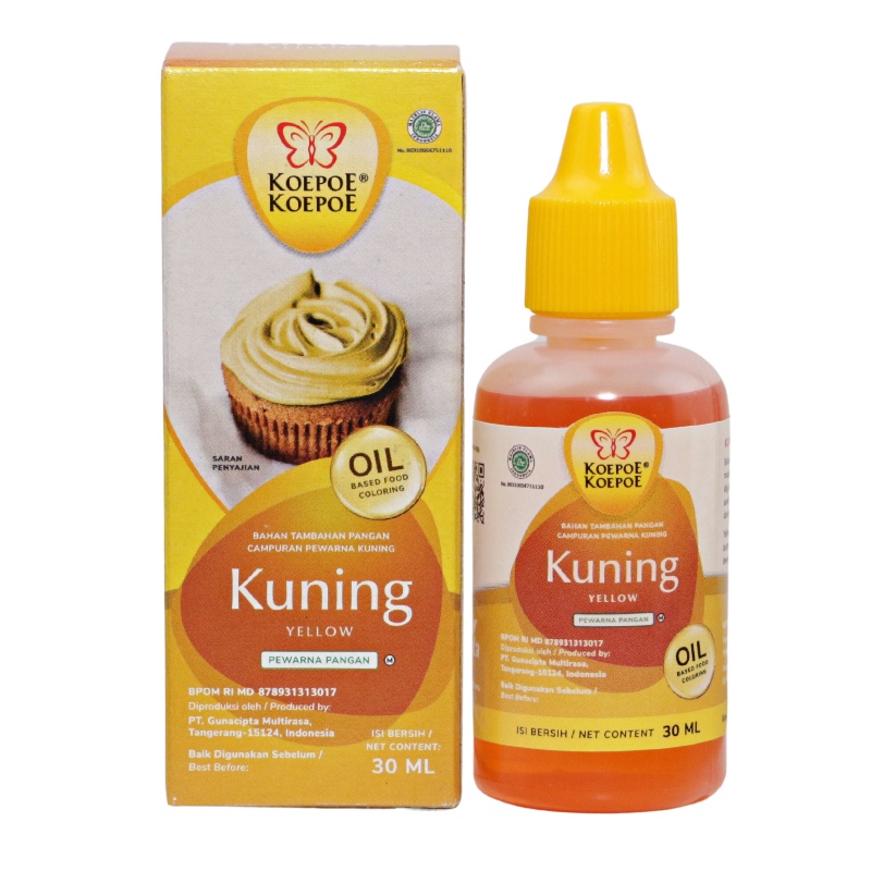 

PEWARNA KUNING OIL BASE (30ml)