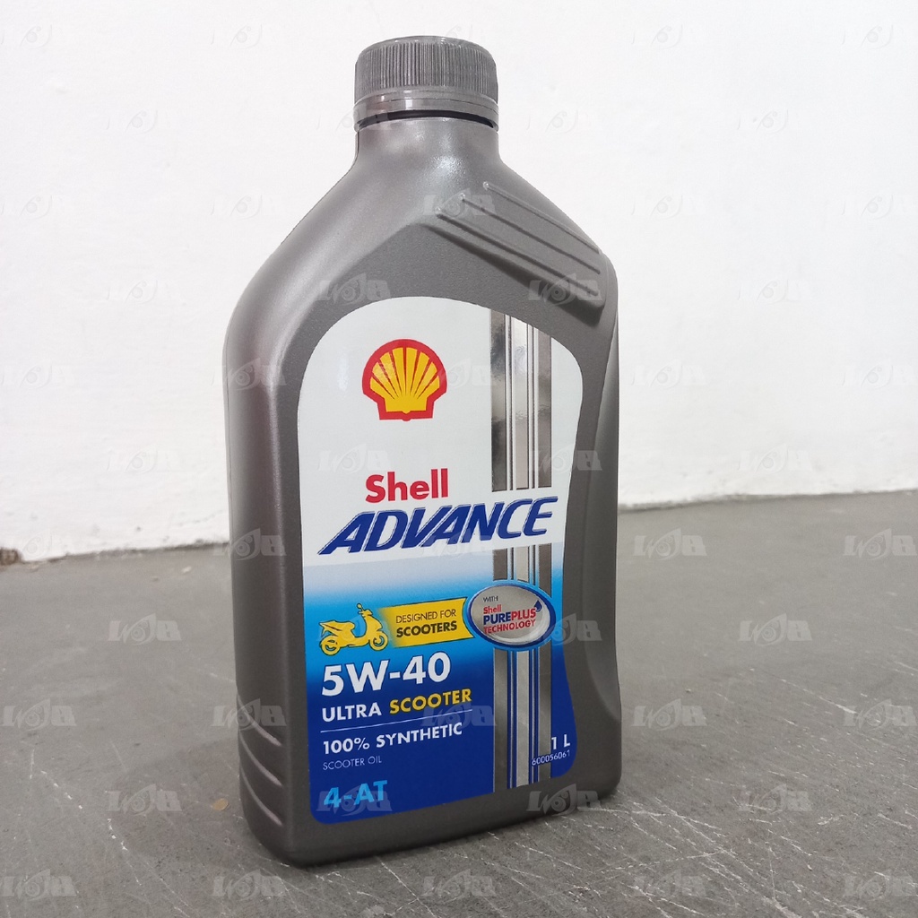 Matic Shell Advance Ultra Scooter Synthetic 5w40 Oli Motor Matik 1L Original Big Scooter Honda Yamaha Suzuki