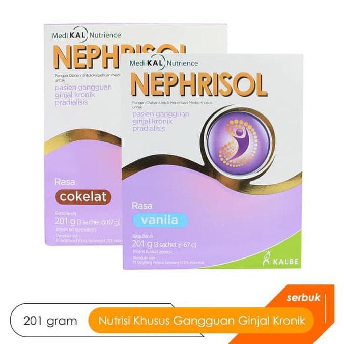 

Nephrisol Susu Nutrisi Untuk Pasien Ginjal