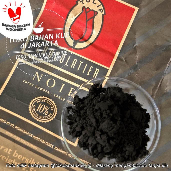 

Diskon Coklat Bubuk Tulip NOIR Hitam Pure Cocoa Powder Tulip Chocolatier 100g Diskon