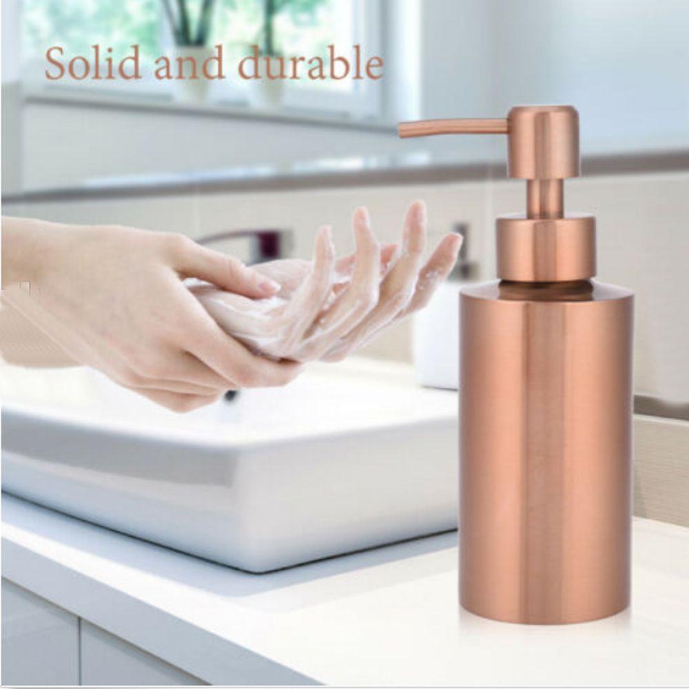 Populer Dispenser Sabun Perlengkapan Kamar Mandi Reusable Skin Care Botol Hand Sanitizer Silinder