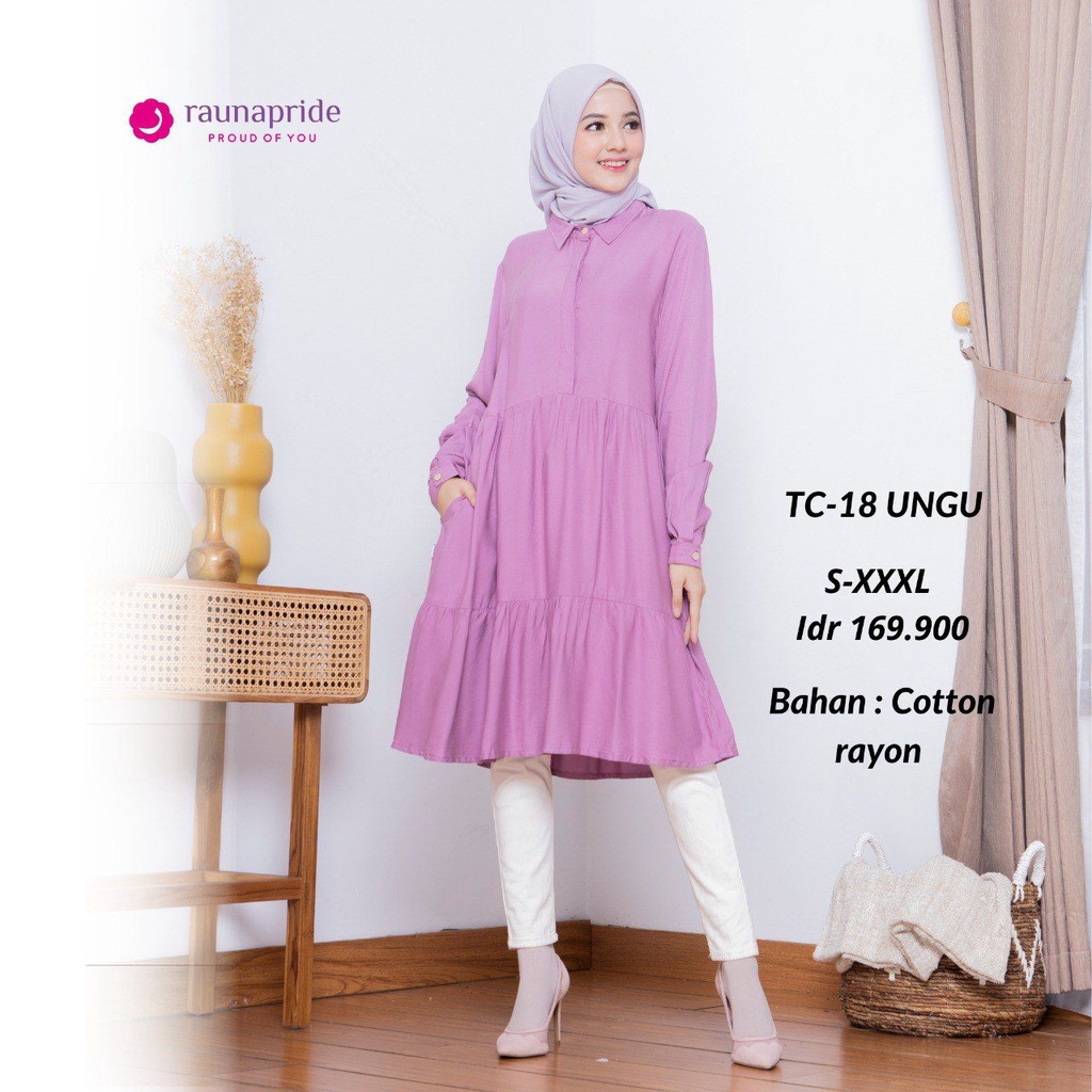 Rauna Tunik Terbaru / TC 18 - TC 20 - TC 21 - TC 17 - TC 19 - TC 16 - TC 15 / Tunik Terbaru 2022