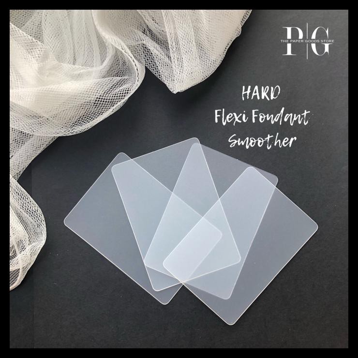 FLEXI FONDANT CAKE SMOOTHER / PENGHALUS / PEMULUS / STRIKA KUE FONDANT