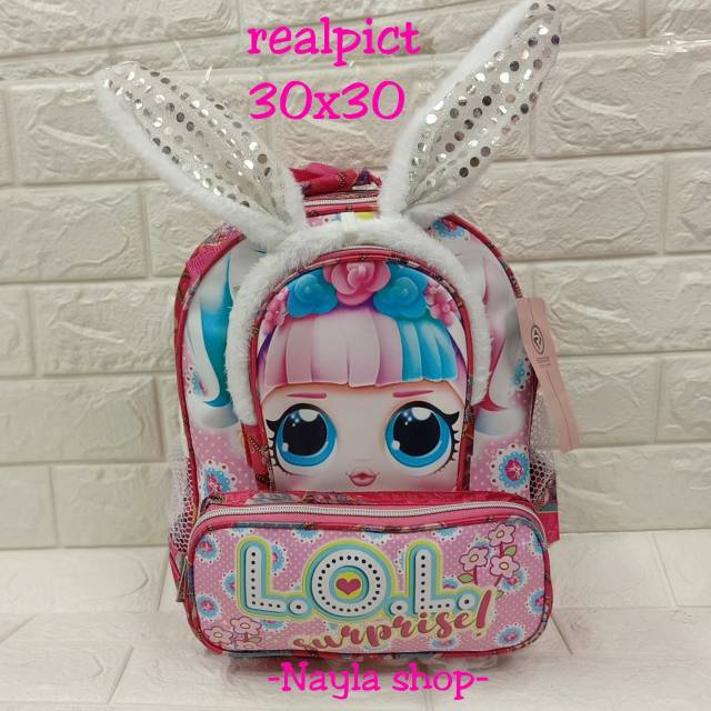 RANSEL KELINCI LOL TERBARU