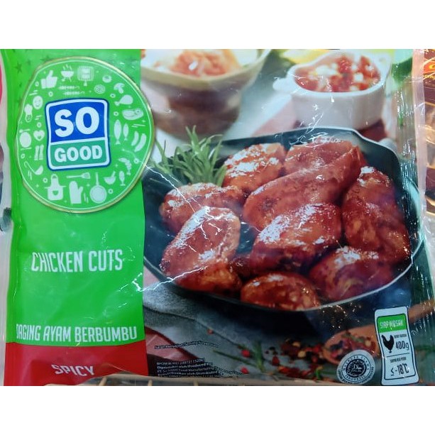 

SO GOOD CHICKEN CUTS SPICY 400G