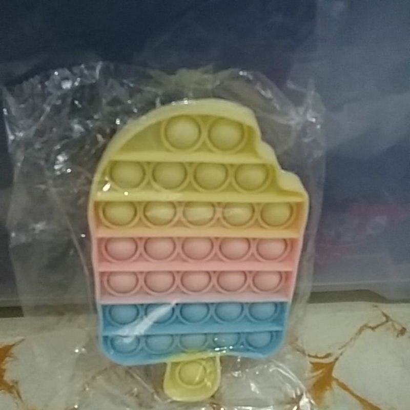 Pop It Rainbow Aneka Bentuk-Ice Cream Pastel