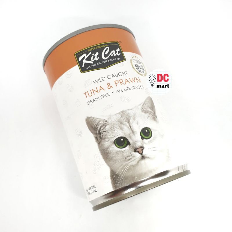 KITCAT KIT CAT Kaleng 400Gr / Makanan Kucing Kalengan Kitcat Premium Wetfood