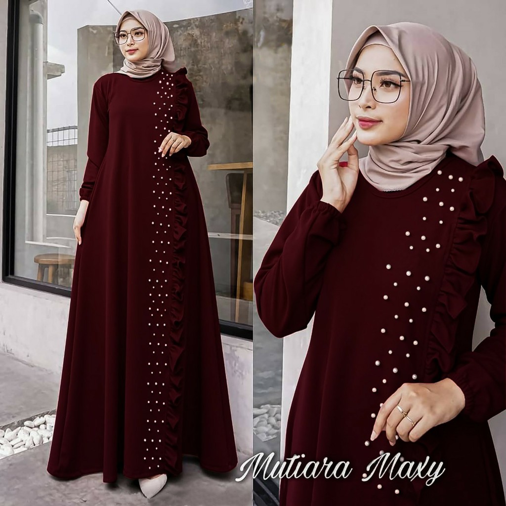 AS FASHION-REALPICT-US-GAMIS WANITA TERBARU-JUBAH WANITA-GAMIS KONDANGAN-GAMIS LEBARAN 2021