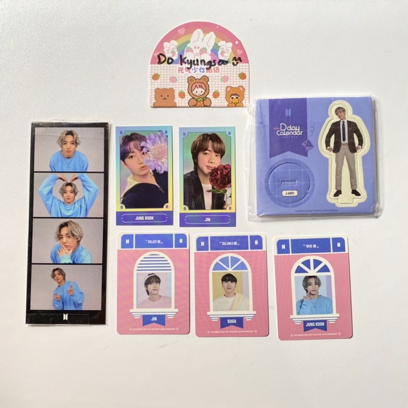 (OFFICIAL) PHOTOCARD BTS FESTA D DAY CALENDAR PC OFFICIAL PHOTOSTRIPE