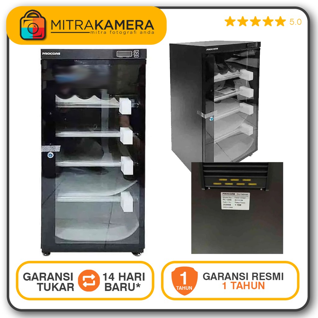 Procore Electric Dry Cabinet PC-125 125L / Dry Cabinet / Dry Box