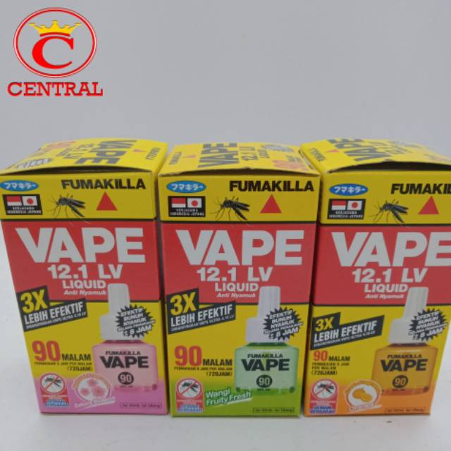 VAPE LIQUID REFILL 90 MALAM/centraltrenggalek