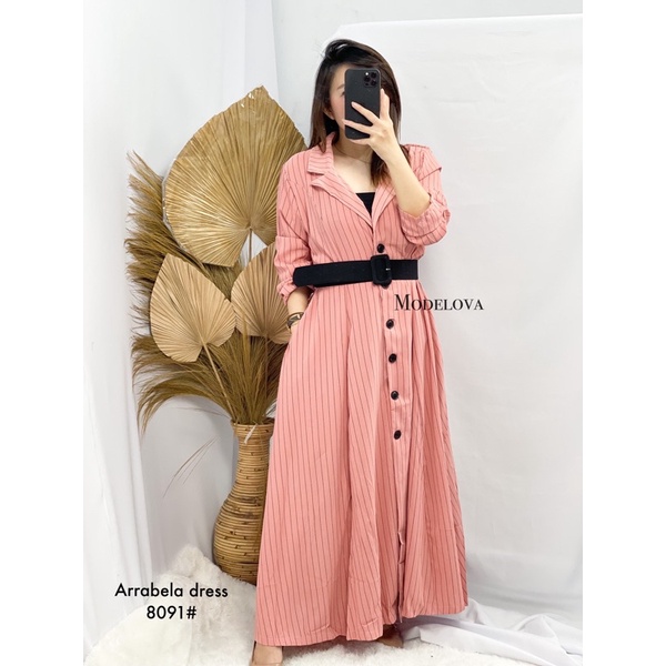 MDLV ~ BM 8091 ARRABELA DRESS // LONG DRESS // GAMIS IMPORT // FASHION MUSLIM