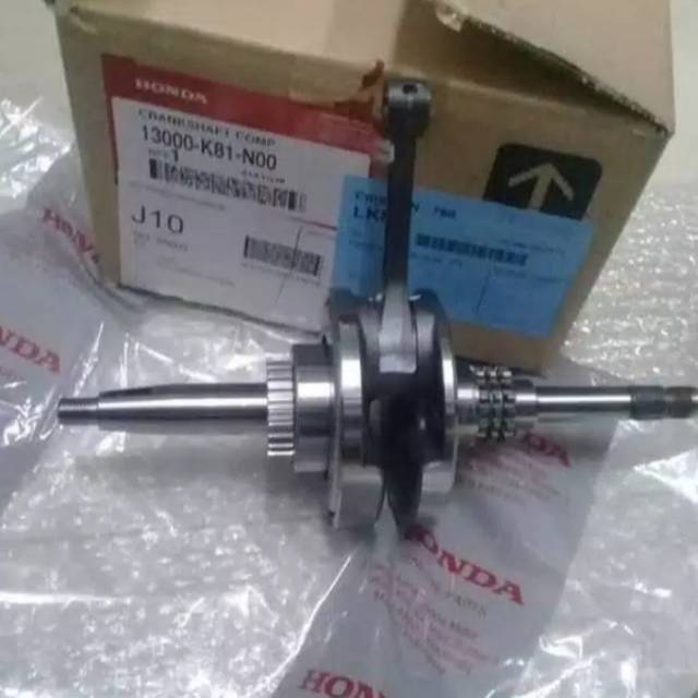 13000-K81-N00 KRUK AS KREK AS BANDUL CRANK SHAFT K44 ESP BEAT FI ECO 2016 2017 2018 2019 STREET 1300