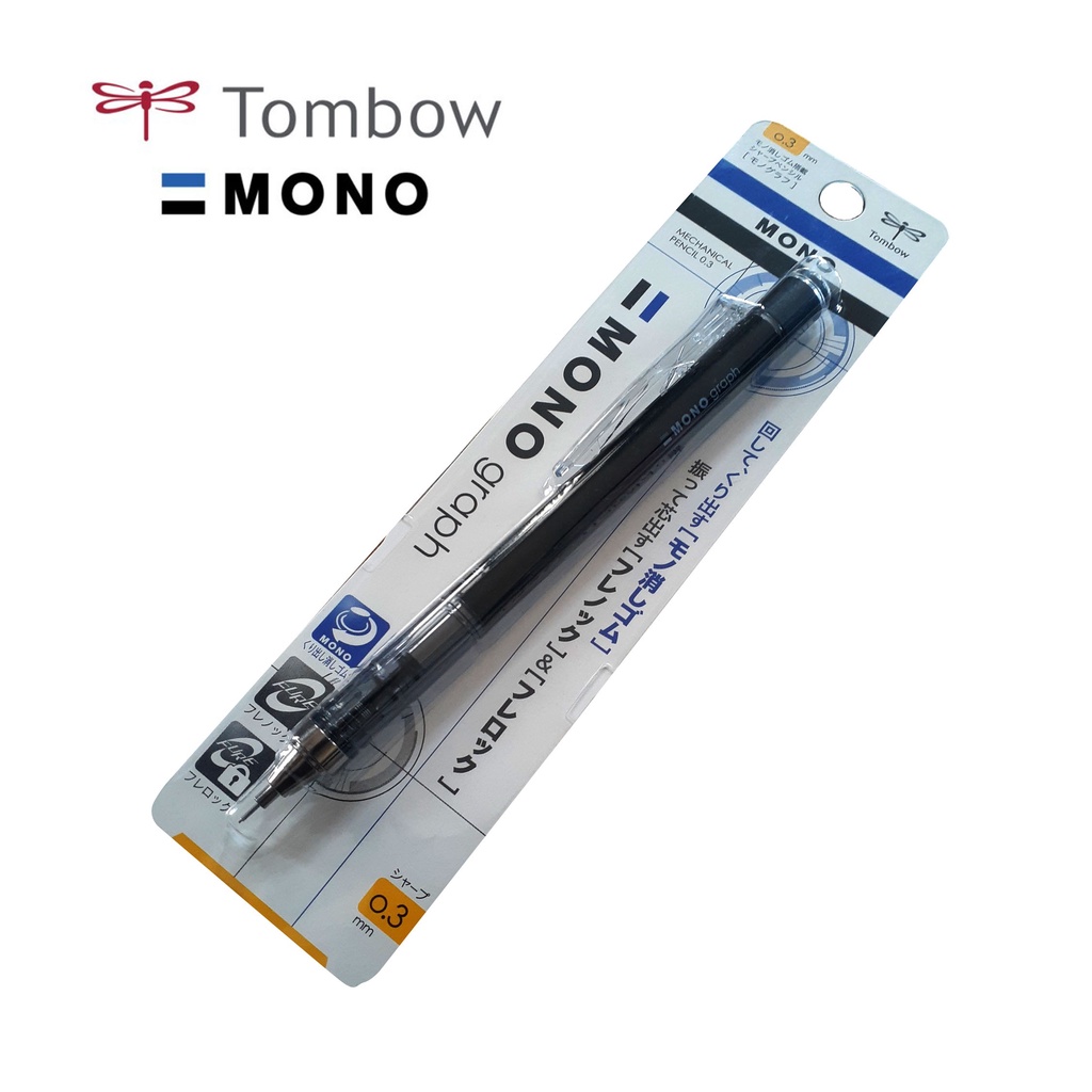 

Tombow Mono Graph 0.3 mm Pensil Mekanik 0.3 mm