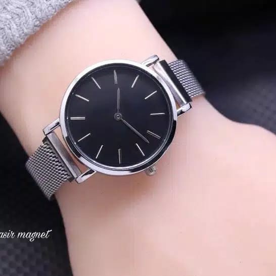 Jam Tangan Wanita Korea DWE Classic Strap Magnetik