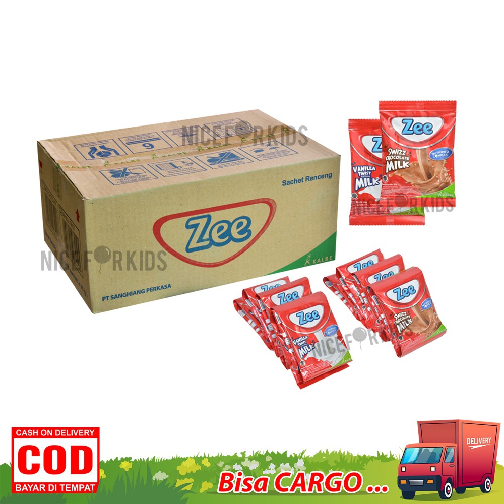 Grosir Karton Susu Zee Nutripro Complex Susu Anak Tinggi Kalsium Zee Kemasan Renteng 10x40gr
